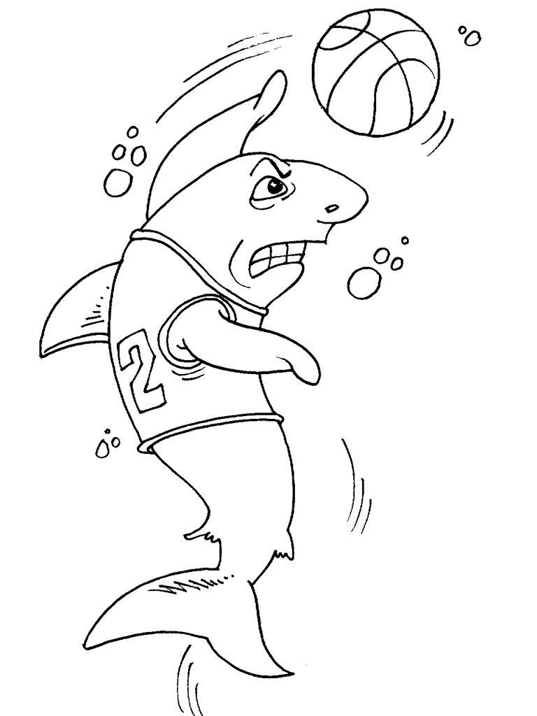 Coloriage Requin 23  Coloriage Requins  Coloriages Animaux