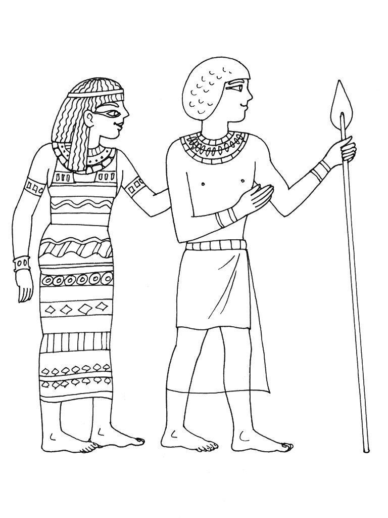 Egypte 4  Coloriages Cartes et geographie  Egypte