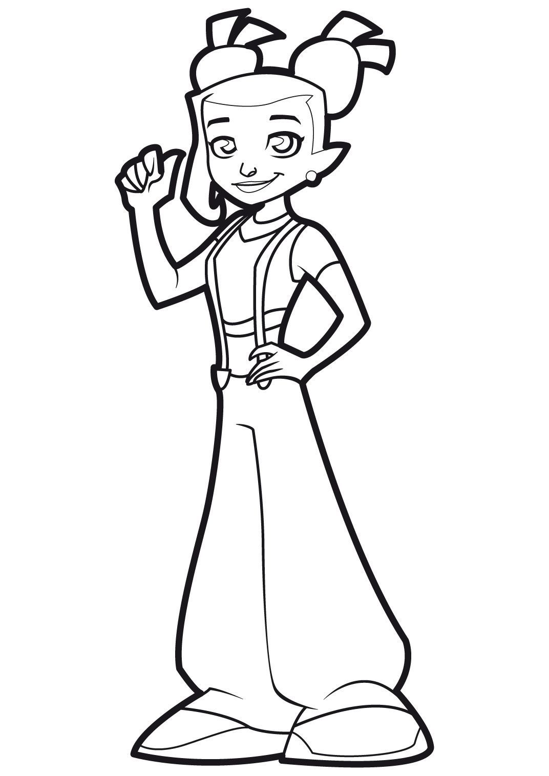 Coloriage Foot 2 Rue 26  Coloriage Foot 2 Rue  Coloriages Dessins animes