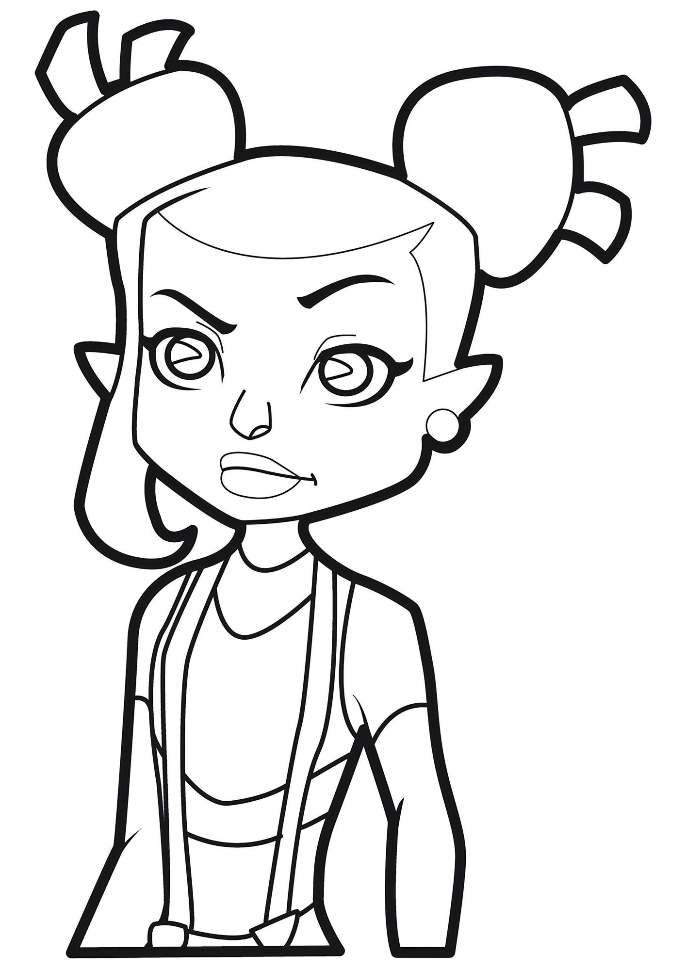 Coloriage Foot 2 Rue 34  Coloriage Foot 2 Rue  Coloriages Dessins animes