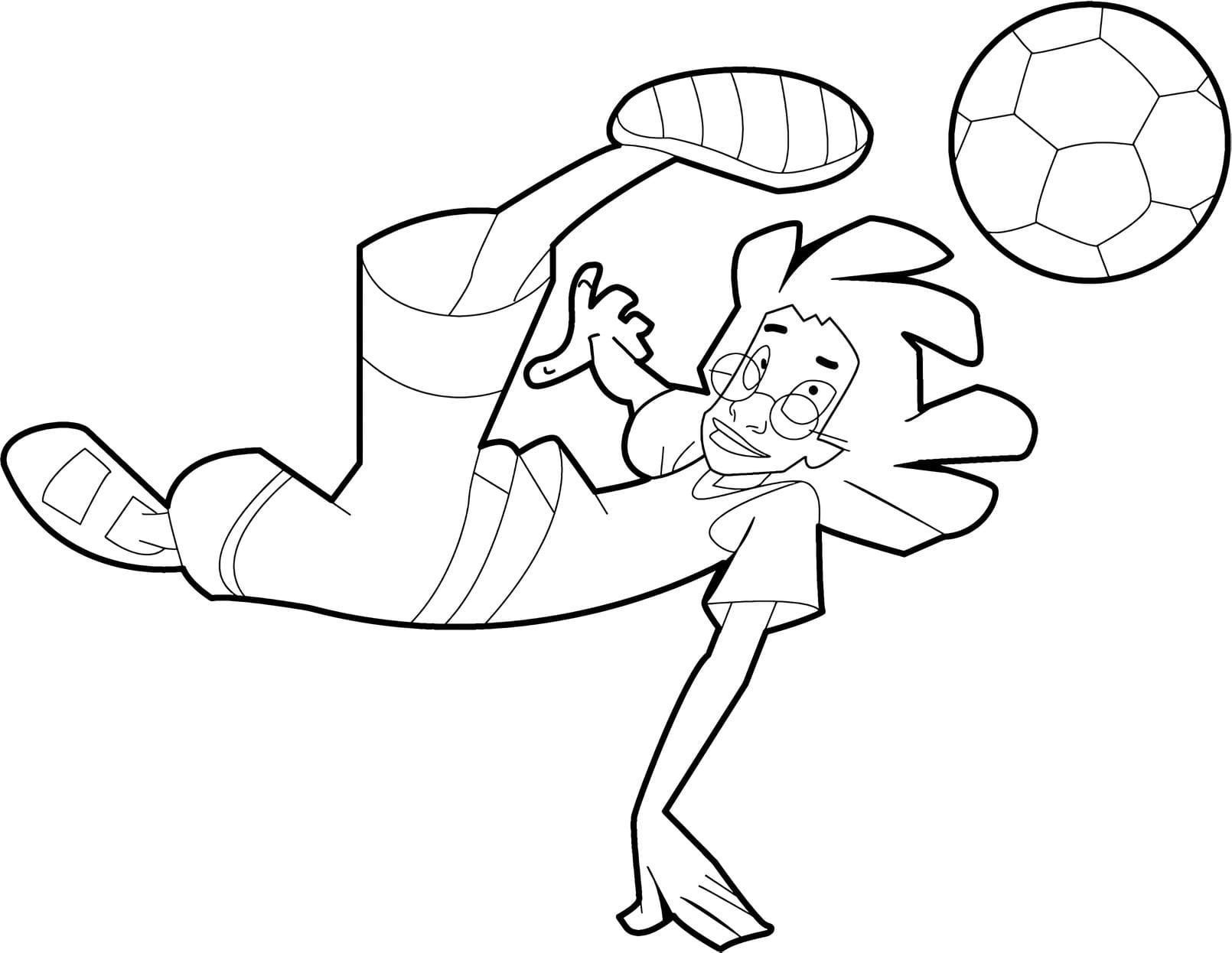Foot 2 Rue 6 - Coloriages Dessins animes - Foot 2 Rue