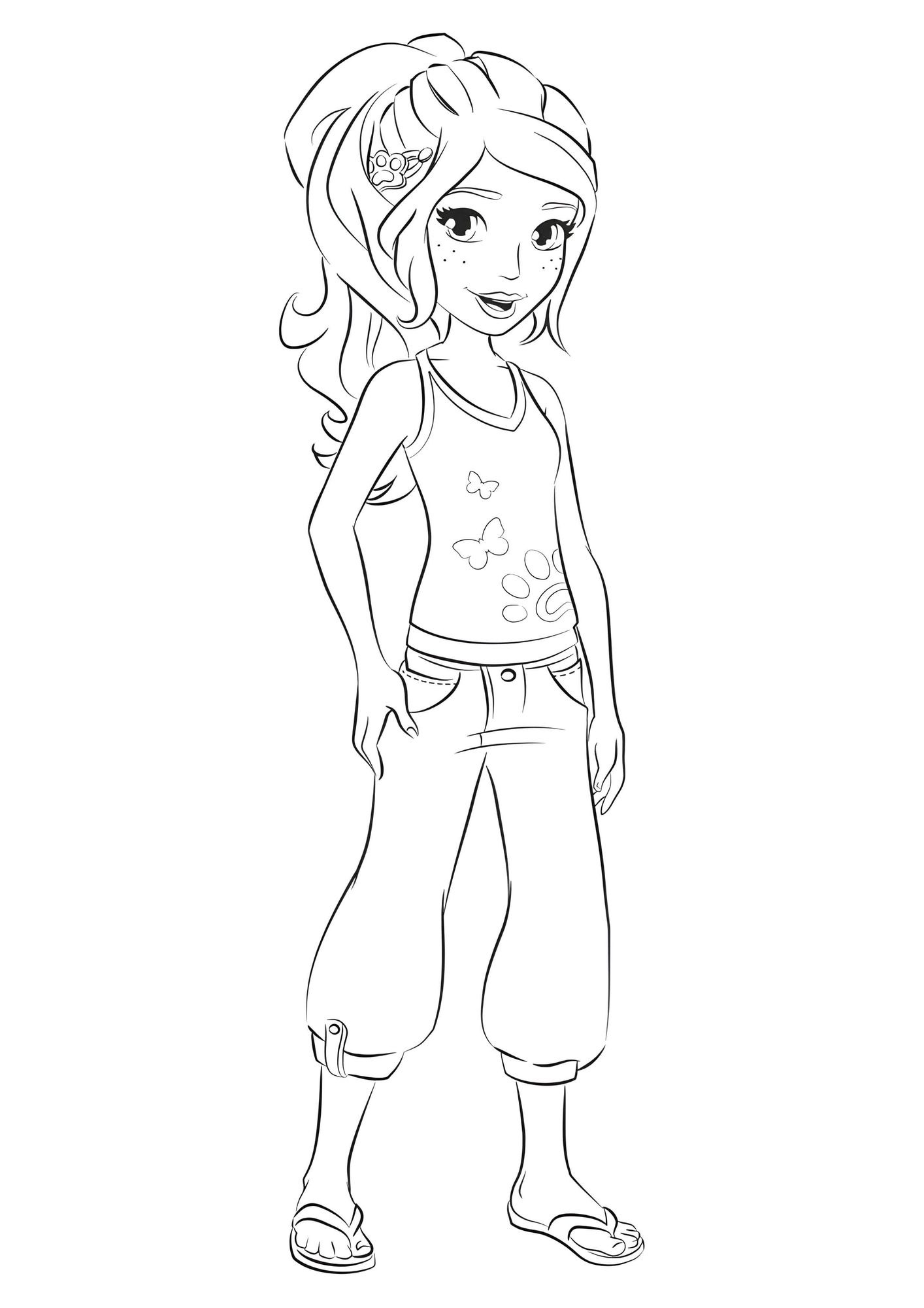 Coloriage coloriagefriendsmia  Coloriage LEGO Friends  Coloriages