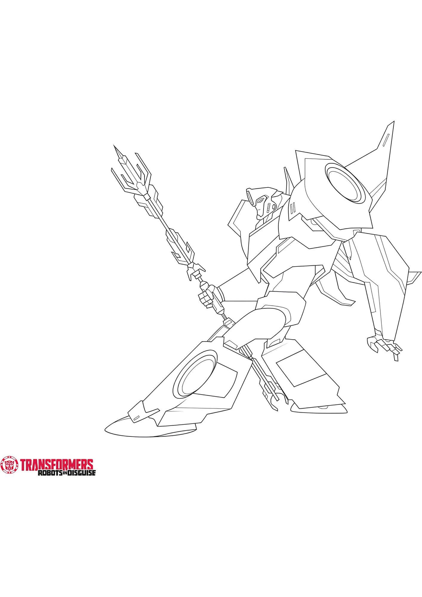 Coloriage Bumblebee 7 - Coloriage Transformers Robots in ...