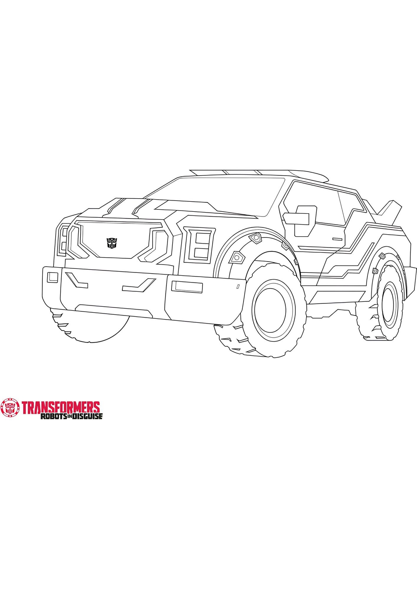 Coloriage Strongarm 3  Coloriage Transformers Robots in Disguise