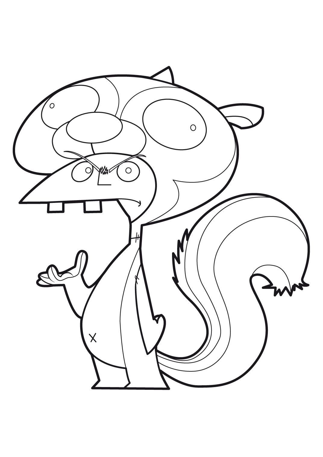 Trio de choc 7 - Coloriages Dessins animes - Trio de choc