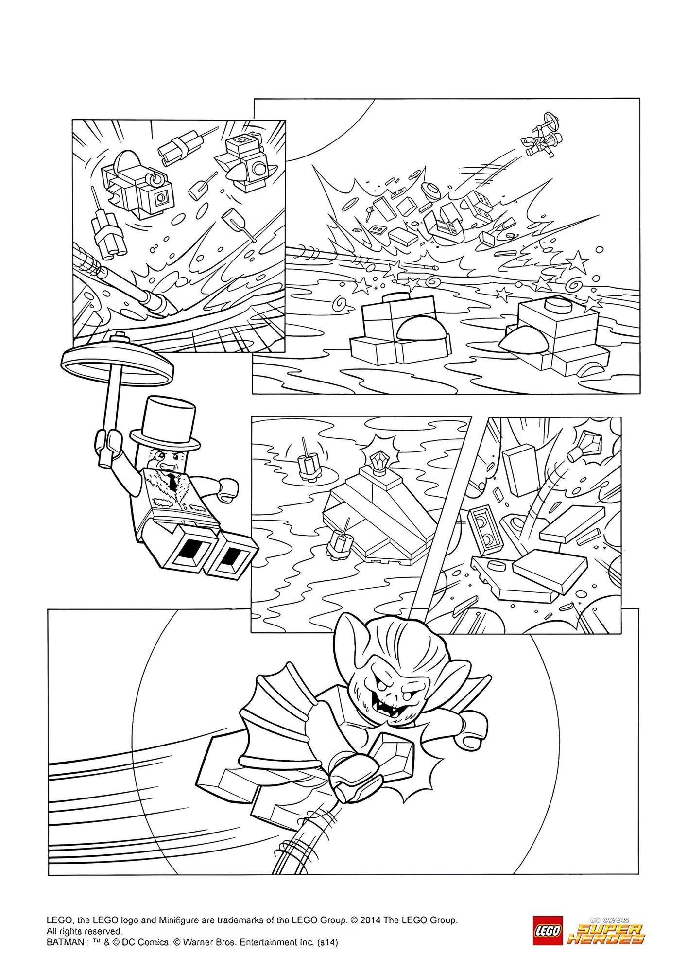 26 best ideas for coloring | Lego Batman 3 Coloring Pages