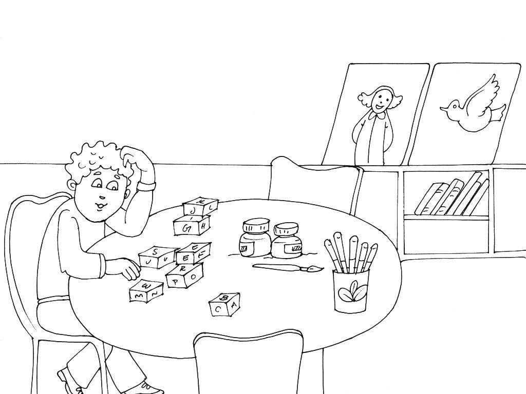 Coloriage Ecole 30  Coloriage Ecole  Coloriages Metiers