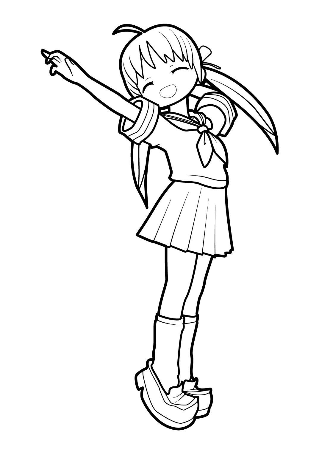 Manga 19 - Coloriages Personnages - Mangas