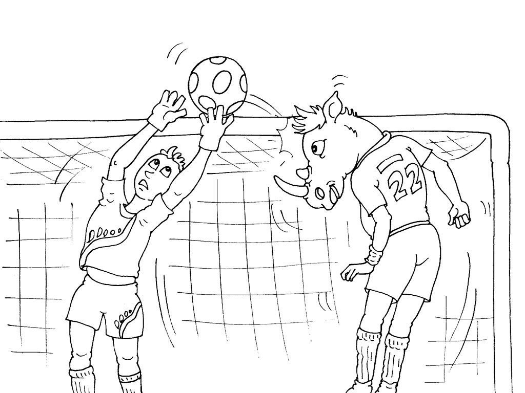 Top 86+ imagen coloriage gardien de but - fr.thptnganamst.edu.vn