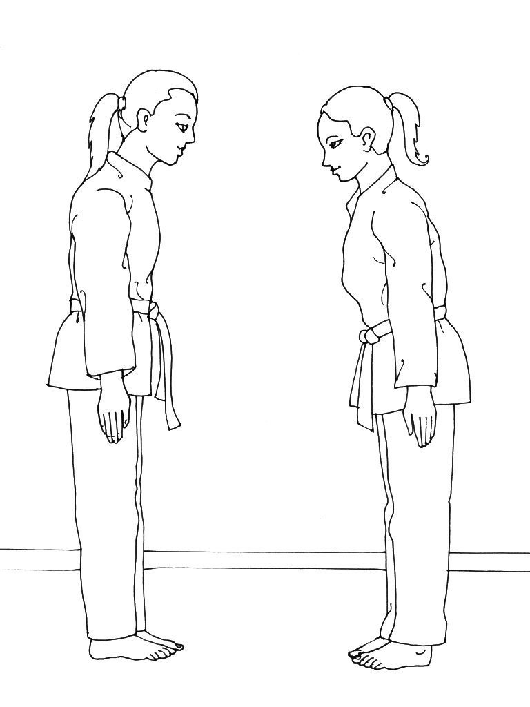 Coloriage Judo 3  Coloriage Judo  Coloriages Sports