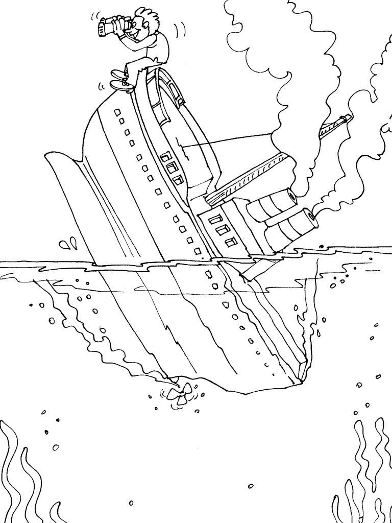 Coloriage Bateau 30  Coloriage Bateaux  Coloriages Transports