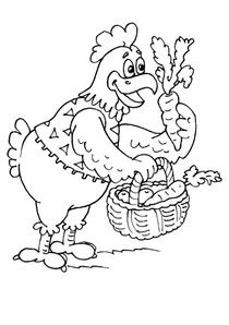 Coloriages Poules A Imprimer Coloriages Animaux