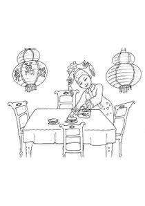 Coloriages Chine A Imprimer Coloriages Cartes Et Geographie
