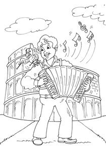 Coloriages Italie A Imprimer Coloriages Cartes Et Geographie