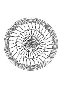 Coloriages Mandalas A Imprimer Coloriages Chiffres Et Formes