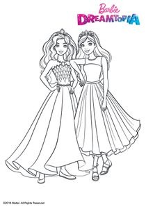 Coloriages Barbie Dreamtopia A Imprimer Coloriages Dessins Animes