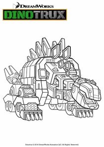 Coloriage dinotrux clearance
