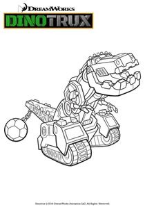 Coloriage dinotrux clearance
