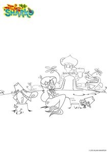Coloriages Zig Et Sharko A Imprimer Coloriages Dessins Animes