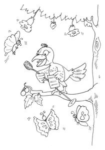 Coloriages Chanteurs A Imprimer Coloriages Metiers