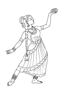 Coloriages Danseuses à Imprimer Coloriages Metiers