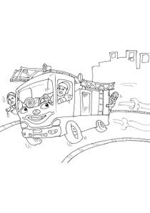 Coloriages Pompiers A Imprimer Coloriages Metiers