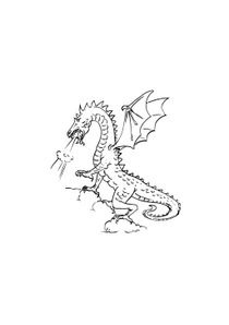 Coloriages Dragons A Imprimer Coloriages Personnages