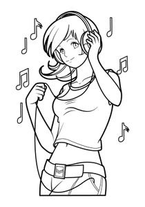 Coloriages Mangas à Imprimer Coloriages Personnages