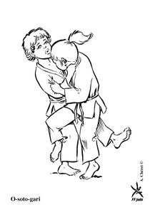 Coloriages Judo à imprimer - Coloriages Sports