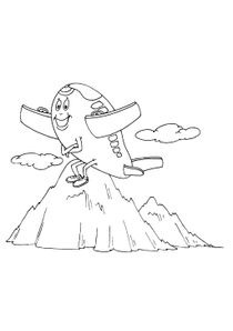 Coloriages Avions A Imprimer Coloriages Transports