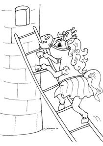 Coloriages Chevaux à imprimer  Coloriages Animaux