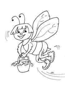 Coloriages Insectes à imprimer - Coloriages Animaux