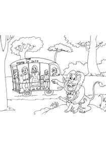 Coloriages Zoo à imprimer - Coloriages Animaux