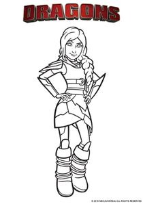 Coloriages DragonsPardelalesrives à imprimer  Coloriages Dessins