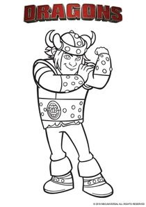 Coloriages DragonsPardelalesrives à imprimer  Coloriages Dessins