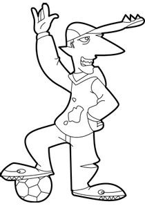 Coloriages Foot 2 Rue à imprimer  Coloriages Dessins animes