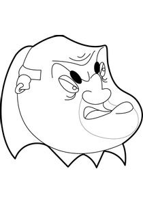 Coloriages Mr Bean à imprimer - Coloriages Dessins animes