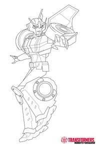 Coloriages Transformers Robots in Disguise à imprimer  Coloriages