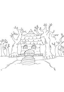 Coloriages Maison  Dessins Maison à colorier et à imprimer