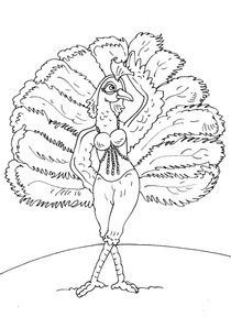 Coloriage De Danseuse Espagnole