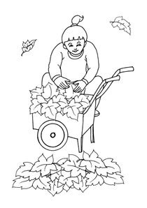 Coloriages Automne à imprimer - Coloriages Nature