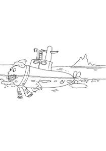 Coloriages Sous-marins à imprimer - Coloriages Transports