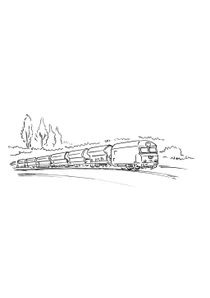 Coloriages Trains à imprimer  Coloriages Transports