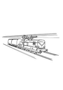 Coloriages Trains à imprimer  Coloriages Transports