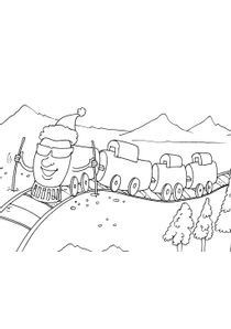 Coloriages Trains à imprimer  Coloriages Transports