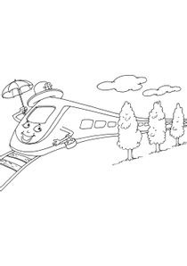 Coloriages Trains à imprimer  Coloriages Transports