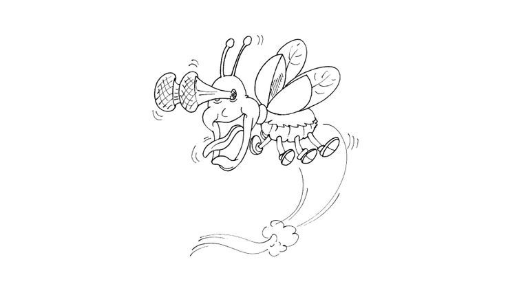 Coloriage Insectes - Insecte 24 