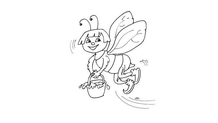 Coloriage Insectes - Insecte 29 