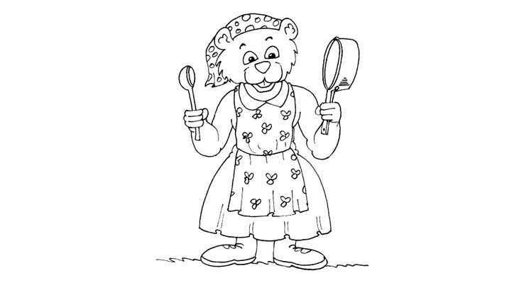 Coloriage Ours - Ours 20 
