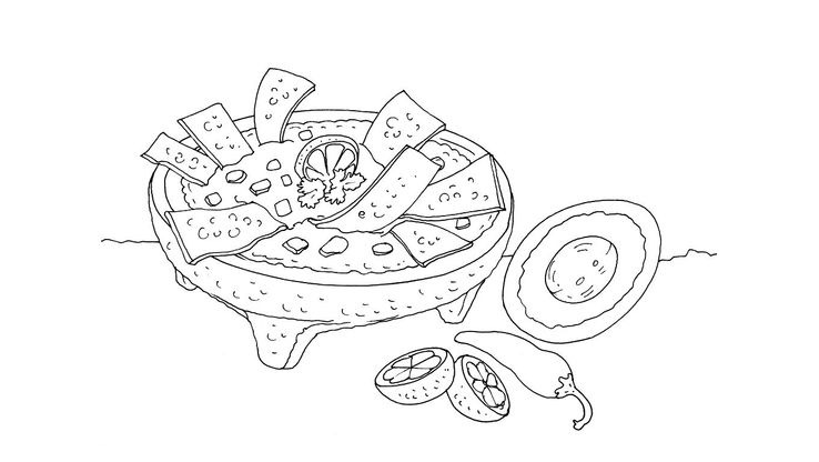 Coloriage Mexique - Mexique 10 